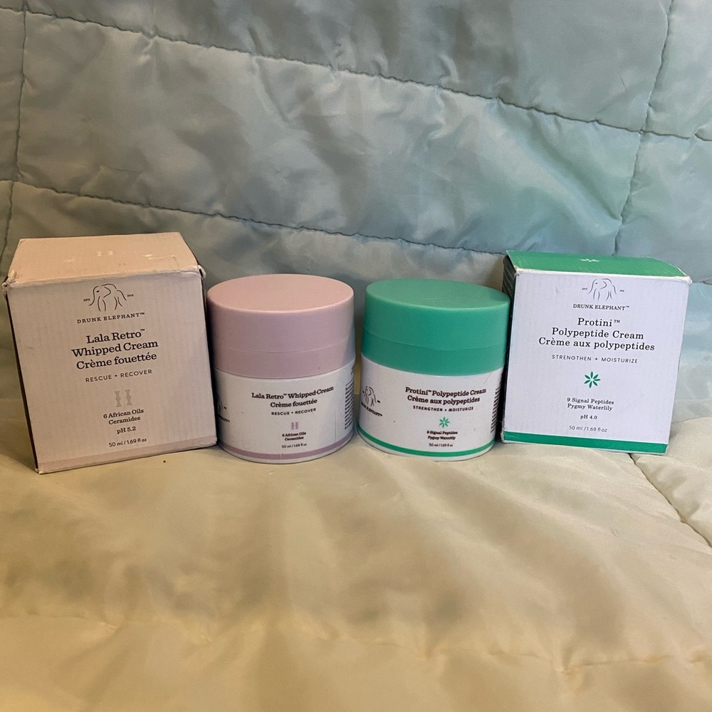 Drunk Elephant moisturizers